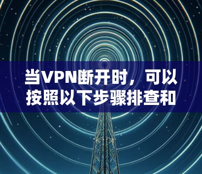 当VPN断开时，可以按照以下步骤排查和解决问题