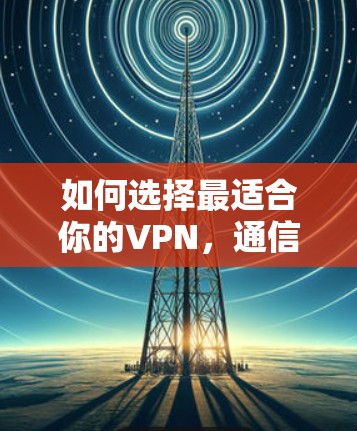 如何选择最适合你的VPN，通信工程师的专业建议